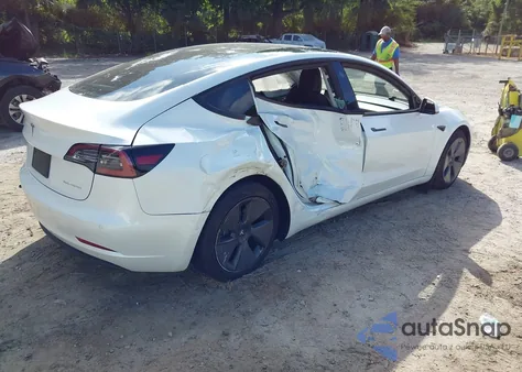 2021 Tesla Model 3 Long Range Dual Motor All-Wheel Drive from USA, damaged, VIN 5YJ3E1EBXMF983369